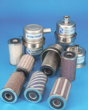 MV Posi-Trap® vacuum pump trap and filters