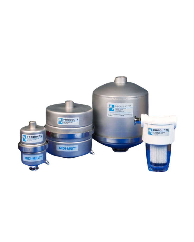 Oil Mist Eliminators for vacuum pumps from Mass-Vac
